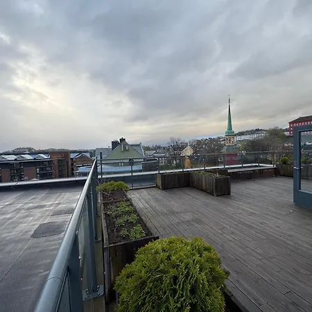 Modern Three-room Apartment, Private Terrace And Roof Terrace