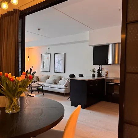 Modern Three-room Apartment, Private Terrace And Roof Terrace Trondheim