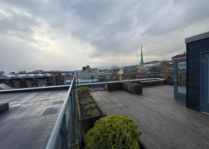 Modern Three-room Apartment, Private Terrace And Roof Terrace